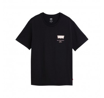 Camiseta Levis Housemark Graphic Tee Negra