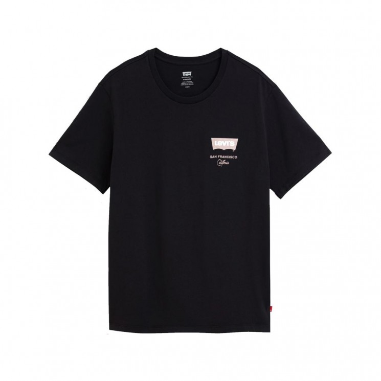 Camiseta Levis Housemark Graphic Tee Negra