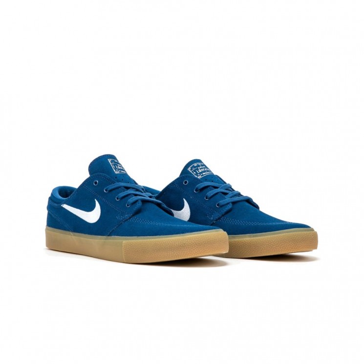 Zapatillas Nike SB Zoom Stefan Janoski RM Azules Lateral
