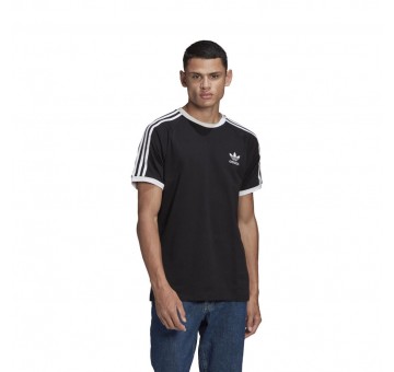 Camiseta Adidas 3 Stripes Tee Negra