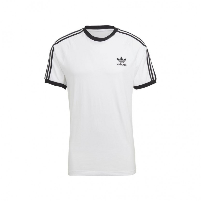 Camiseta Adidas 3 Stripes Tee Blanca