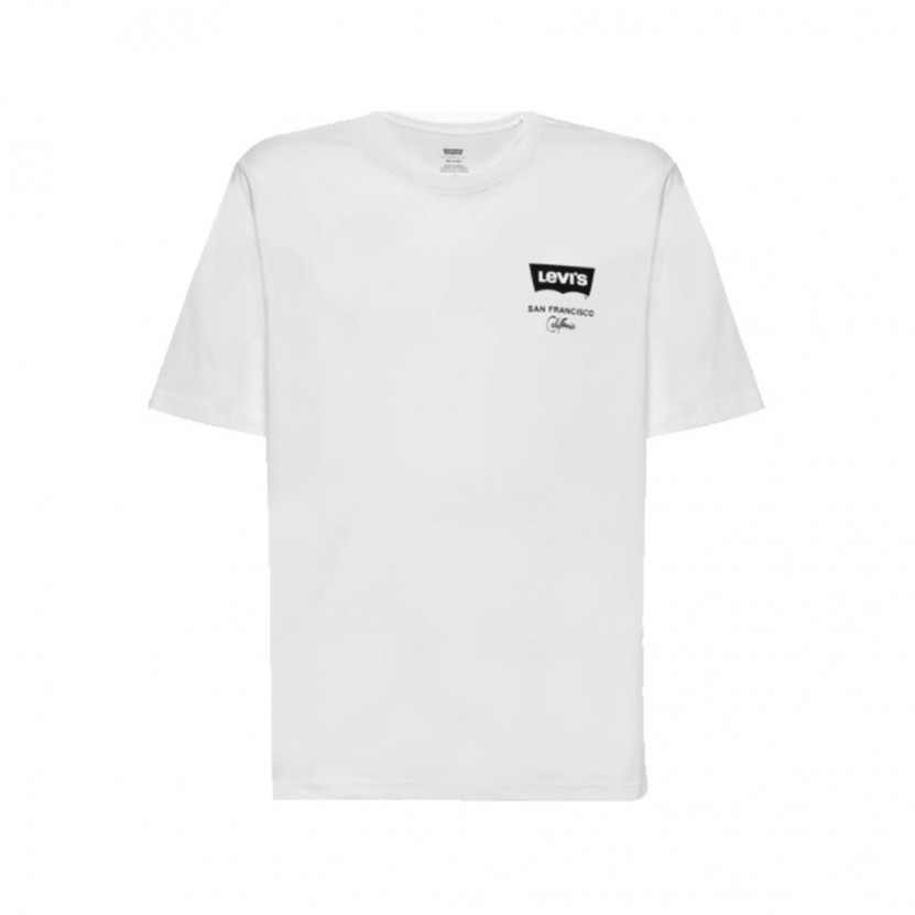 Camiseta Levis Housemark Graphic Tee Blanca