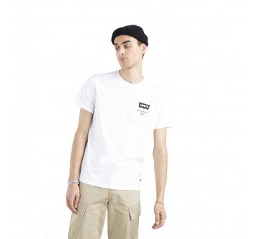 Camiseta Levis Housemark Graphic Tee Blanca