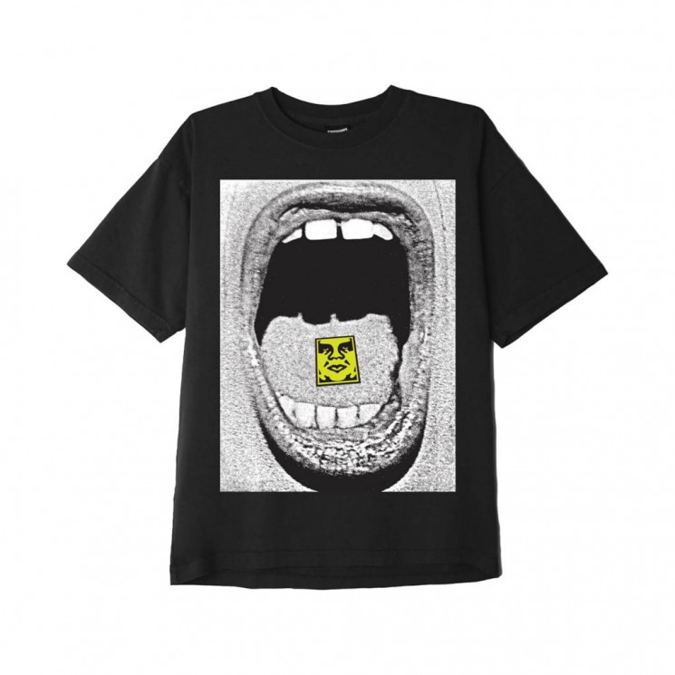 Camiseta Obey Scream Negra