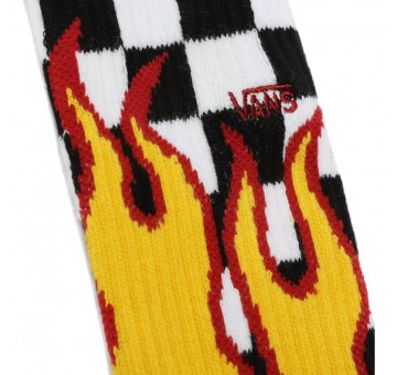 Calcetines Vans MN Flame Check Crew
