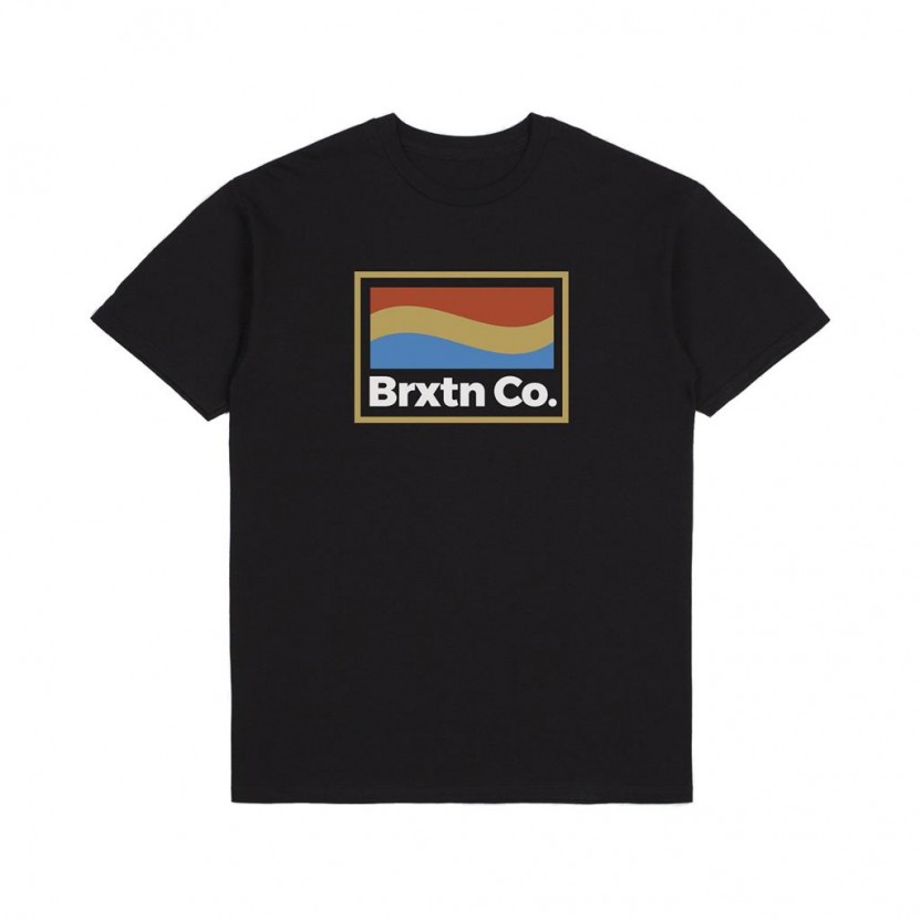 Camiseta Brixton New Wave S S Tee Negra