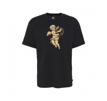 Camiseta Nike SB Tee Cherub Negra Silueta