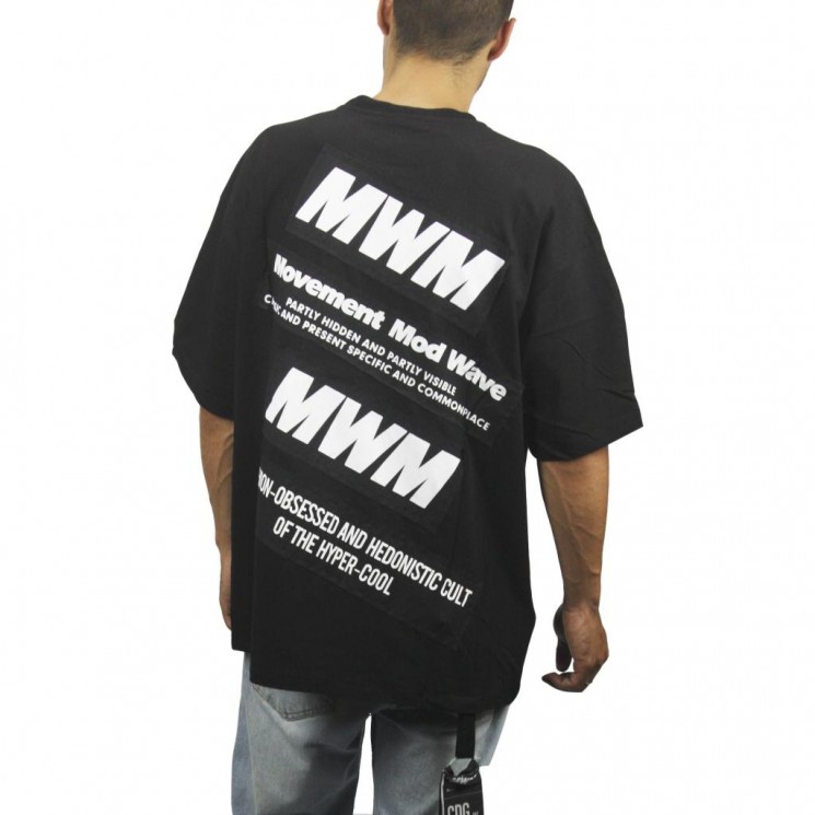 Camiseta Mod Wave Movement MW042020310 Black