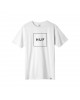 Camiseta HUF Essentials Box Logo S/S Tee Blanca