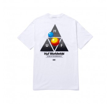 Camiseta HUF Video Format TT S S Tee Blanca