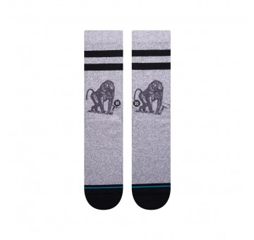 Calcetines Stance Monkey Tourist Gris