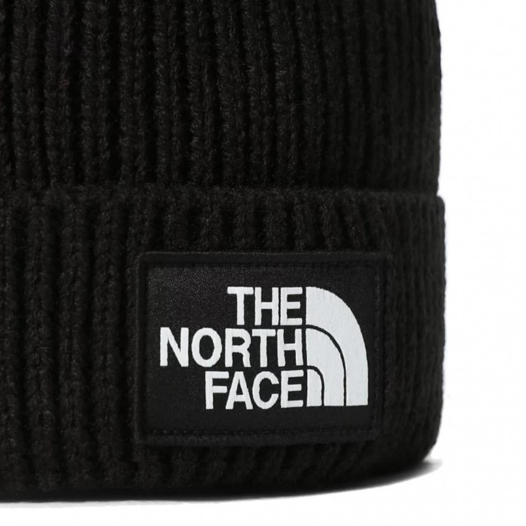 Gorro The North Face Logo Cuffed Beanie Negro