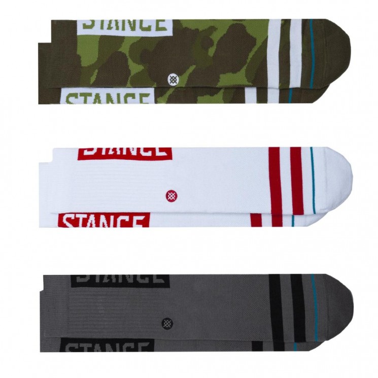 Pack 3 Calcetines Stance Multi