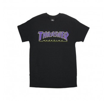 Camiseta Thrasher Outlined Negra
