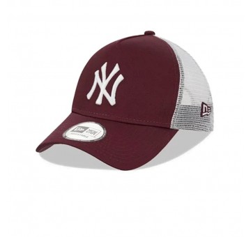 Gorra New Era League Essential 940 A Frame NY Yankees Granate