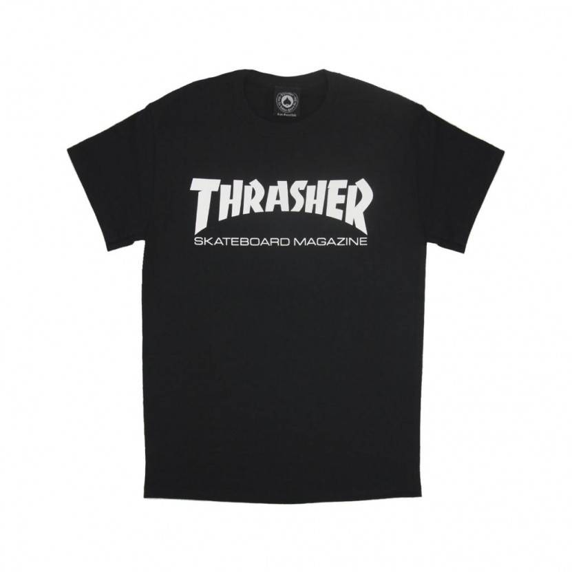 Camiseta Thrasher Skate Mag Tee Negra