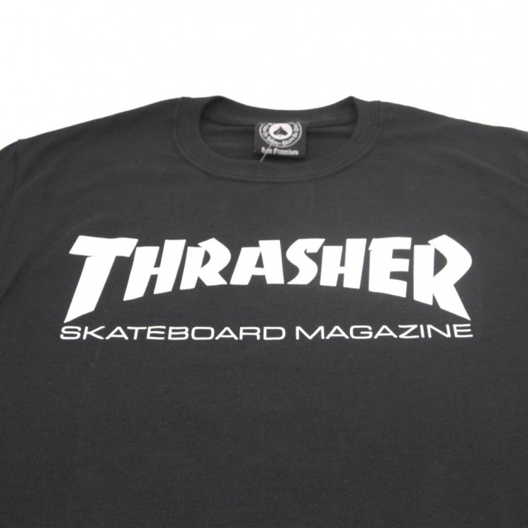 Camiseta Thrasher Skate Mag Tee Negra