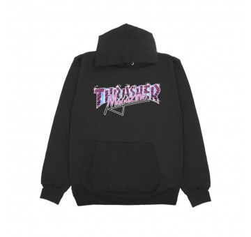 Sudadera Thrasher Vice Logo Hood Negra