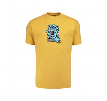 Camiseta Santa Cruz Flier Hand T Shirt Amarilla