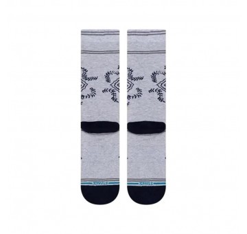 Calcetines Stance Bandero Gris Trasera