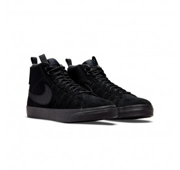 Zapatillas Nike SB Zoom Blazer MID Premium Black Anthracite Lateral