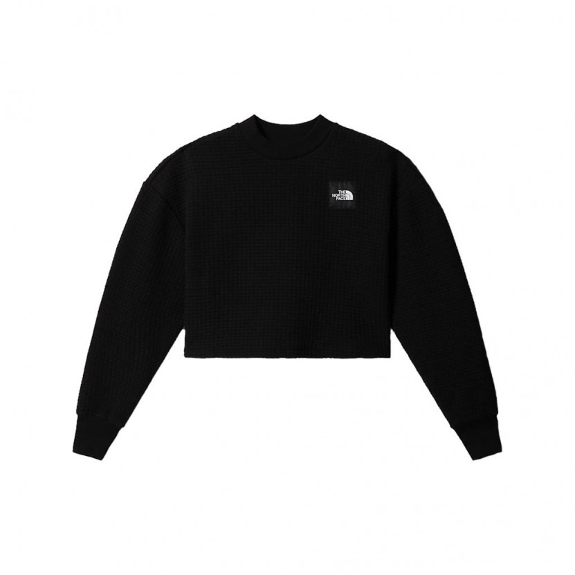 Sudadera The North Face W Mhysa Quilted Top Negra