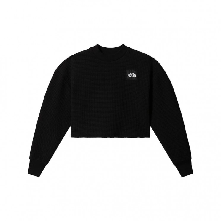 Sudadera The North Face W Mhysa Quilted Top Negra