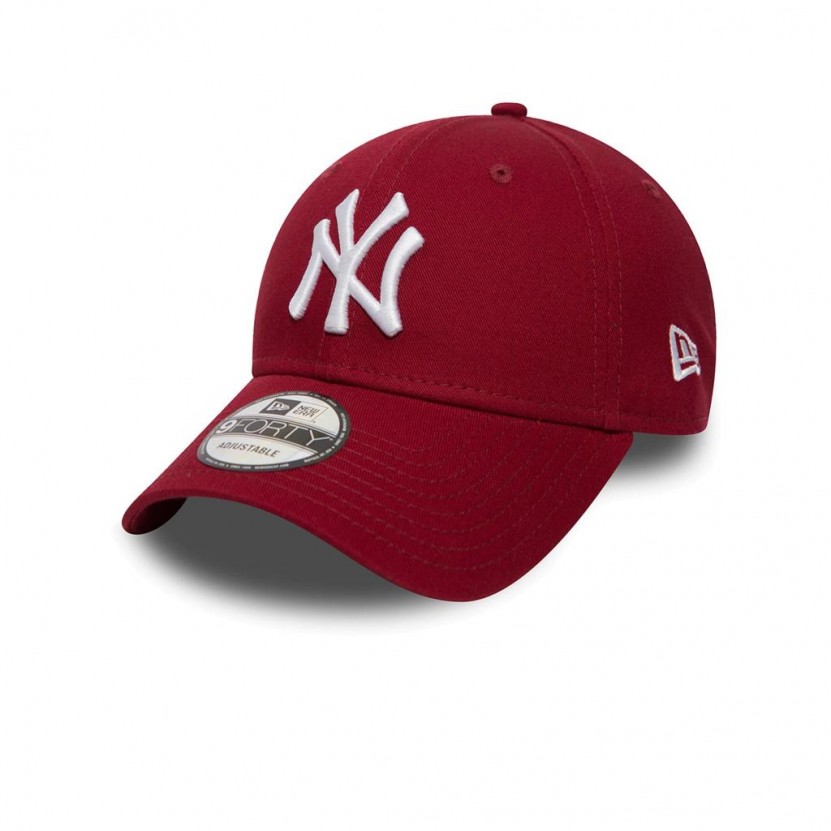 Gorra New Era League Essential 9Forty NY Yankees Maroon