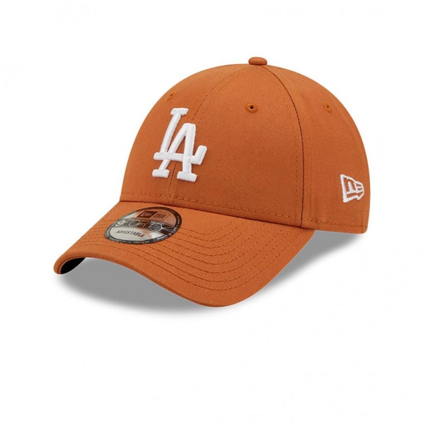 Gorra New Era League Essentials 9Forty LA Dodgers Brown