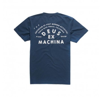 Camiseta Deus A100 Tee Azul Marino