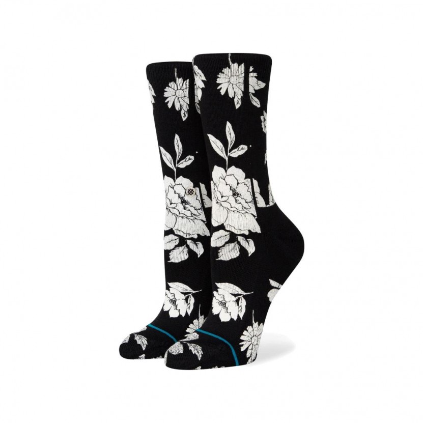 Calcetines Stance Definitive Crew Negros
