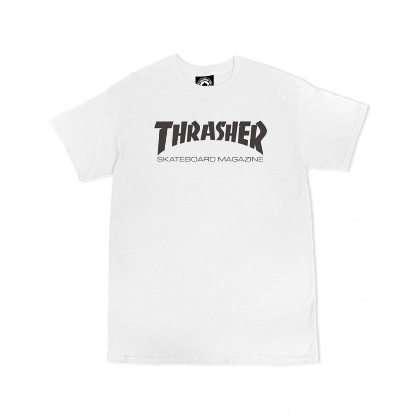 Camiseta Thrasher Skate Mag Tee Blanca