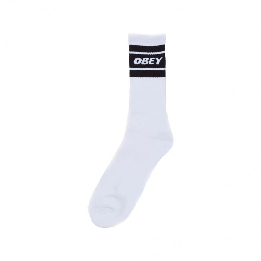 Calcetines Obey Cooper II Socks Blanco Negro