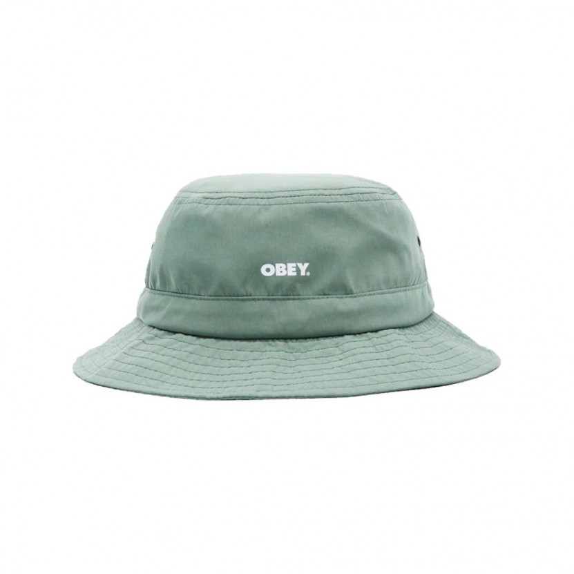 Sombrero Obey Bold Century Bucket Hat Turquoise