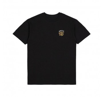 Camiseta Brixton Kit S S STT Black Worn Wash