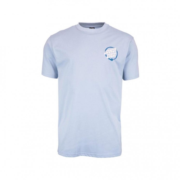 Camiseta Santa Cruz Mako Dot T Shirt Iris Blue