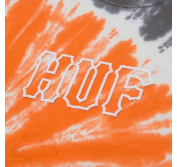 Camiseta HUF SF Dye S S Tiedye Tee Orange