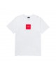 Camiseta HUF Essentials Box Logo S/S Tee White