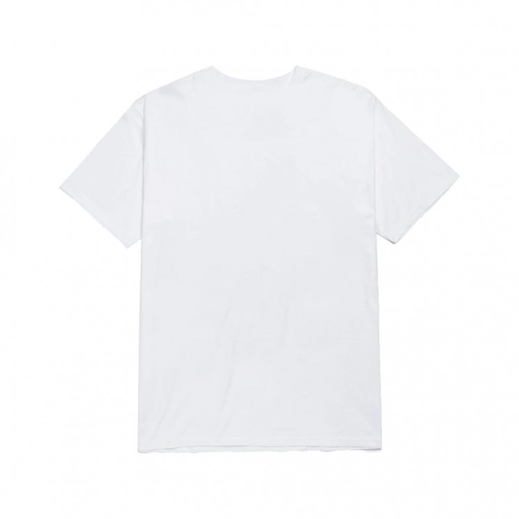 Camiseta HUF Essentials Box Logo S S Tee White