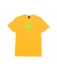 Camiseta HUF Essentials Box Logo S/S Tee Lemon Yellow