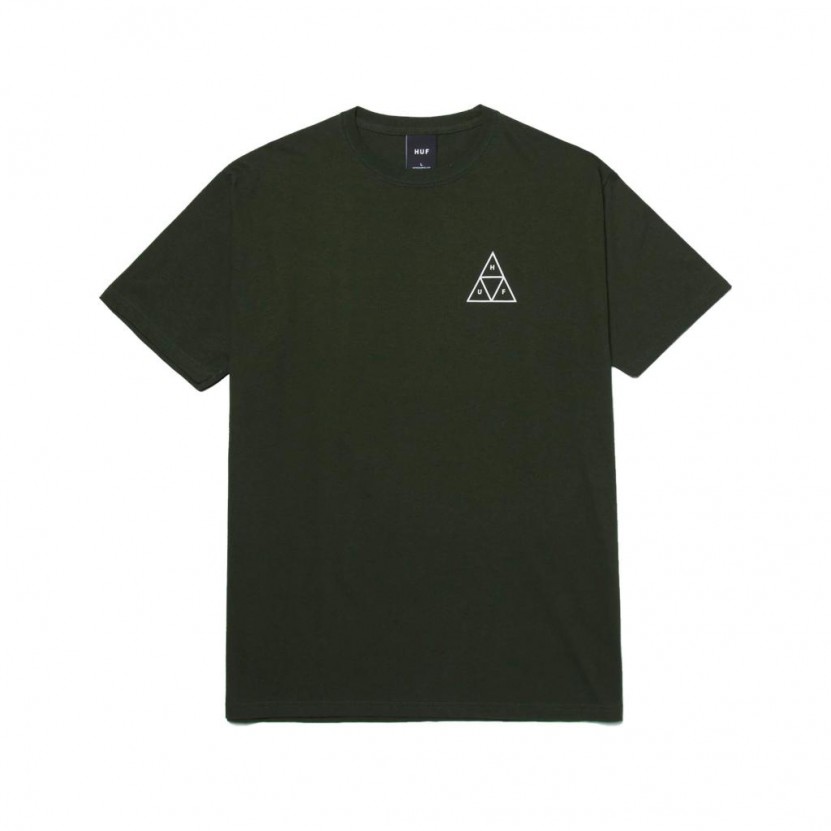 Camiseta HUF Essentials TT S S Tee Forest Green