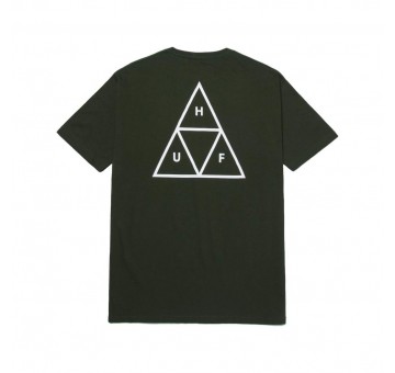 Camiseta HUF Essentials TT S S Tee Forest Green