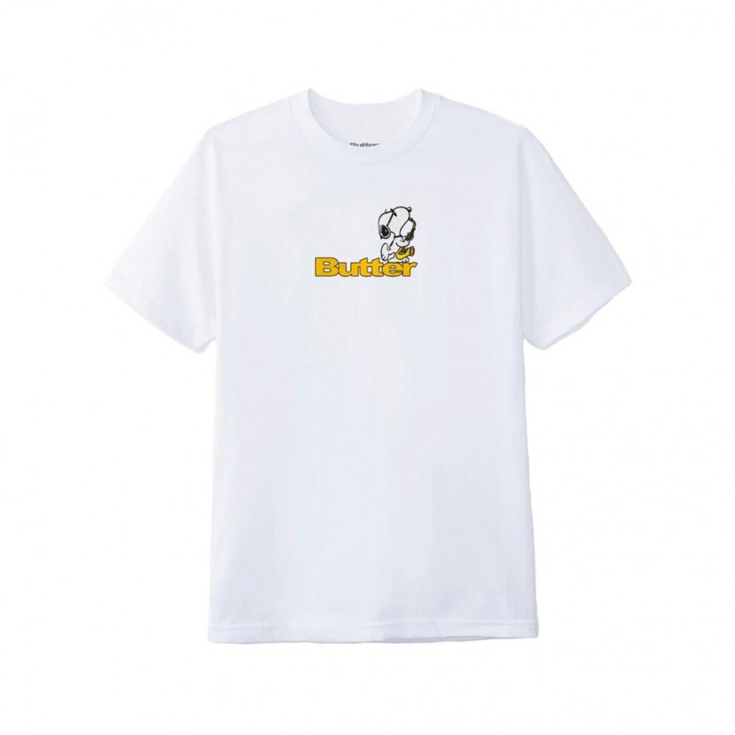 Camiseta Butter Goods Jazz Logo Tee White