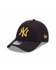 Gorra New Era League Essential 9Forty NY Yankees Navy/Gold