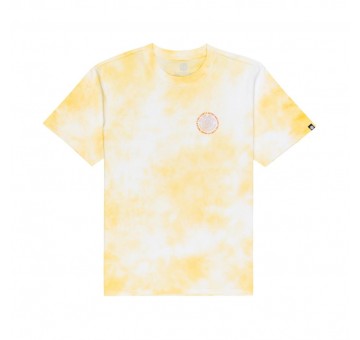 Camiseta Element Seal Paint Cream Gold Tie