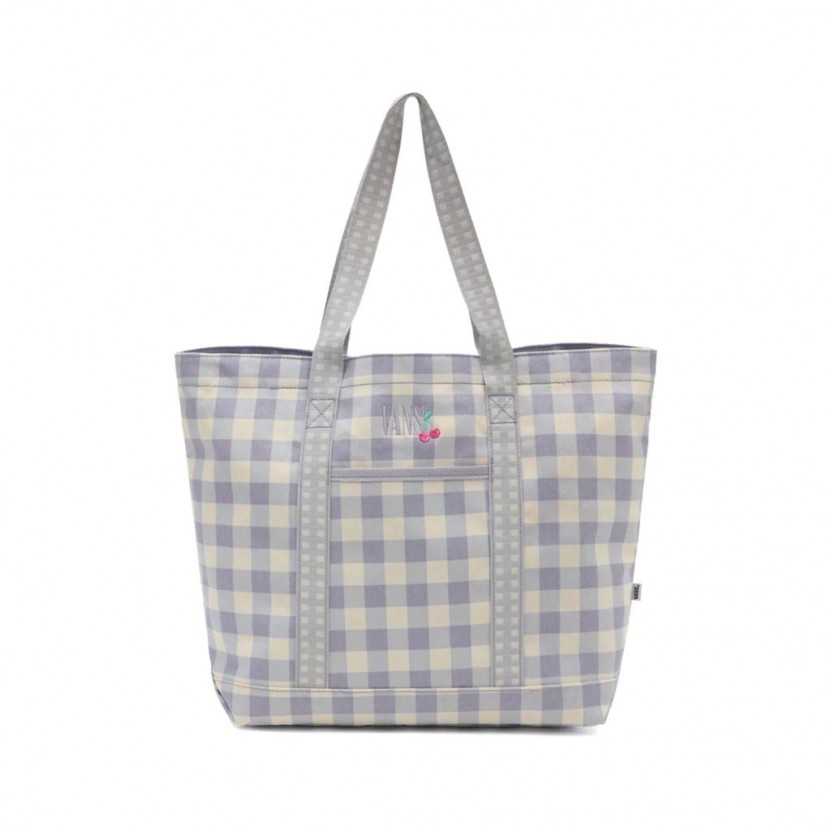 Bolso Vans Mixed Up Gingham Tote Languid Lavender