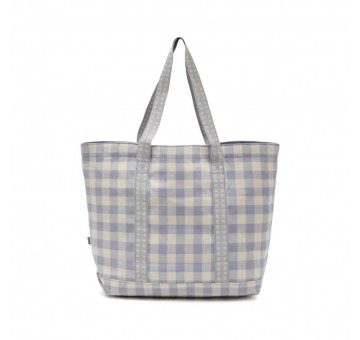 Bolso Vans Mixed Up Gingham Tote Languid Lavender