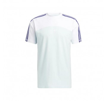 Camiseta Adidas Blocked 3 STR Tee Halo Mint White