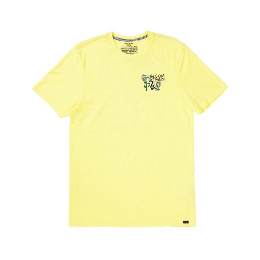 Camiseta Volcom Surf Vitals Animal SS Glimmer Yellow