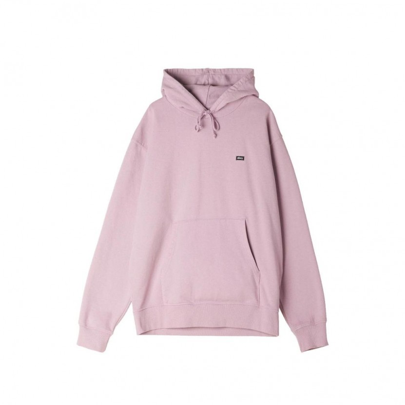 Sudadera Obey Timeless Recycled Heavy Hood Pigment Lilac Chalk